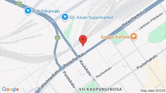 Apartments for rent i Turku - kort over placeringen