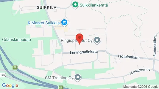Apartments for rent i Turku - kort over placeringen