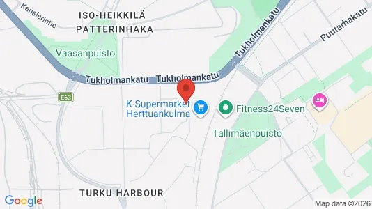 Apartments for rent i Turku - kort over placeringen