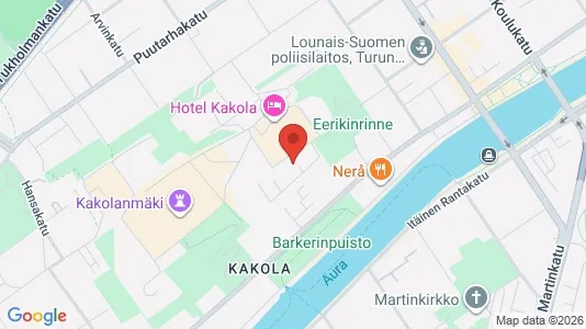 Apartments for rent i Turku - kort over placeringen