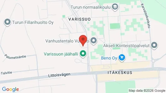 Apartments for rent i Turku - kort over placeringen