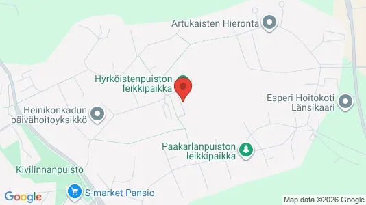 Apartments for rent i Turku - kort over placeringen