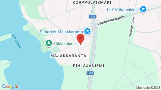 Apartments for rent i Turku - kort over placeringen