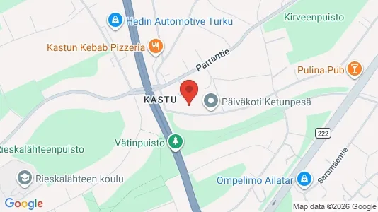 Apartments for rent i Turku - kort over placeringen
