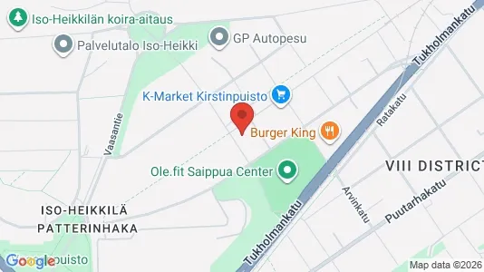 Apartments for rent i Turku - kort over placeringen