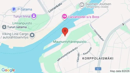 Apartments for rent i Turku - kort over placeringen