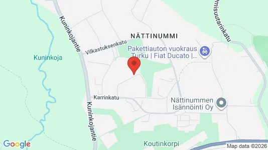 Apartments for rent i Turku - kort over placeringen