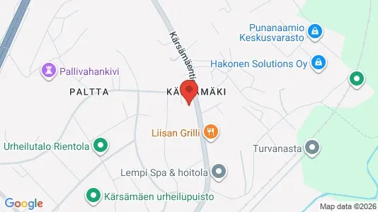 Apartments for rent i Turku - kort over placeringen