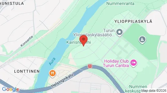 Apartments for rent i Turku - kort over placeringen