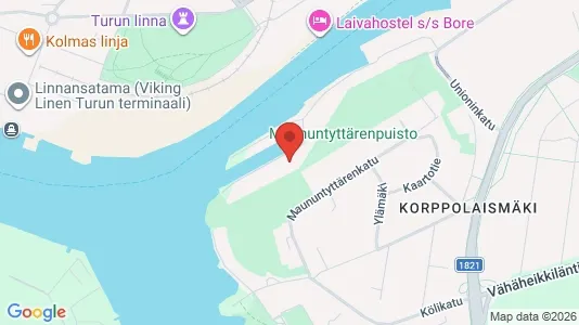 Apartments for rent i Turku - kort over placeringen