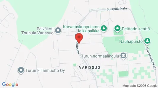 Apartments for rent i Turku - kort over placeringen