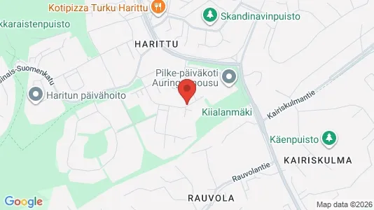 Apartments for rent i Turku - kort over placeringen