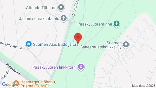 Apartments for rent i Turku - kort over placeringen