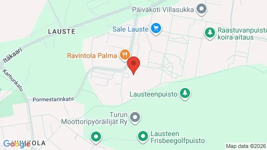Apartments for rent i Turku - kort over placeringen