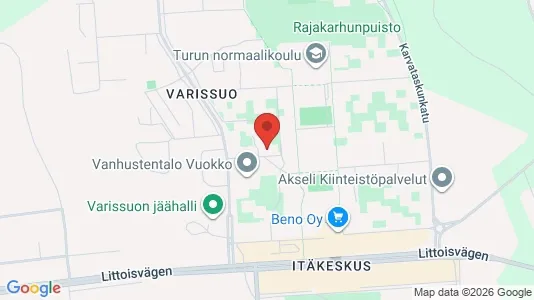 Apartments for rent i Turku - kort over placeringen