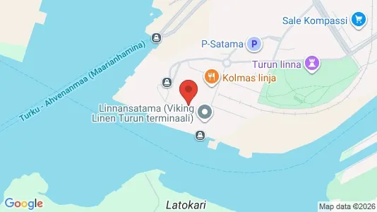 Apartments for rent i Turku - kort over placeringen