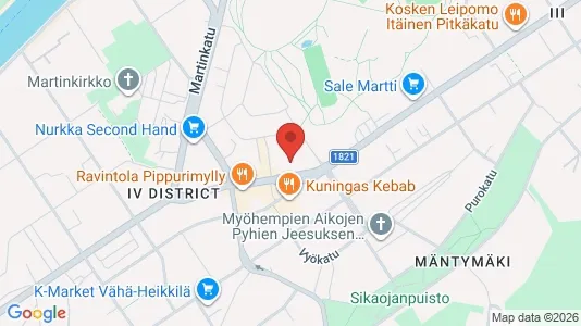 Apartments for rent i Turku - kort over placeringen