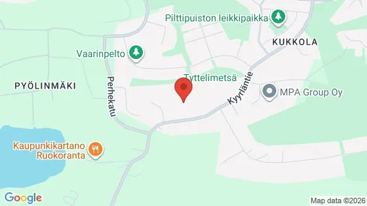 Apartments for rent i Turku - kort over placeringen