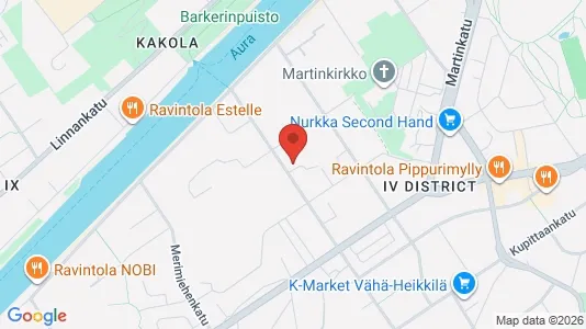 Apartments for rent i Turku - kort over placeringen
