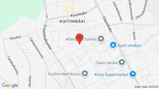Apartments for rent i Espoo - kort over placeringen