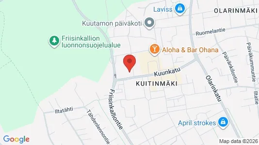 Apartments for rent i Espoo - kort over placeringen