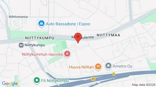 Apartments for rent i Espoo - kort over placeringen