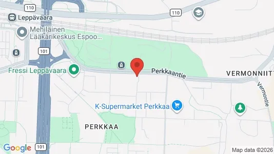 Apartments for rent i Espoo - kort over placeringen