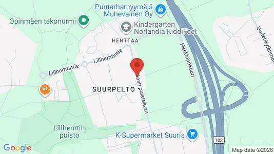 Apartments for rent i Espoo - kort over placeringen