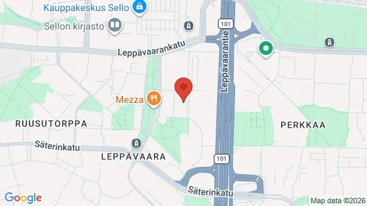 Apartments for rent i Espoo - kort over placeringen