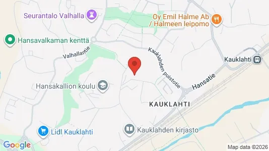 Apartments for rent i Espoo - kort over placeringen
