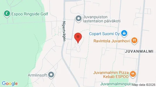 Apartments for rent i Espoo - kort over placeringen