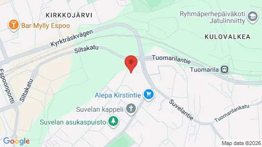 Apartments for rent i Espoo - kort over placeringen