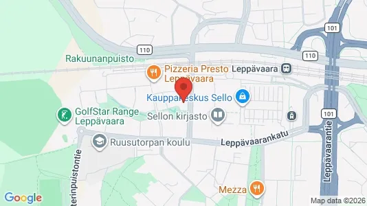 Apartments for rent i Espoo - kort over placeringen