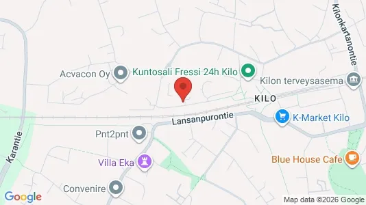 Apartments for rent i Espoo - kort over placeringen