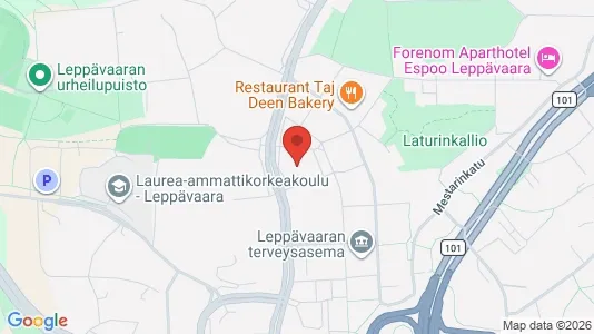 Apartments for rent i Espoo - kort over placeringen