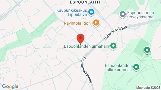 Apartments for rent i Espoo - kort over placeringen