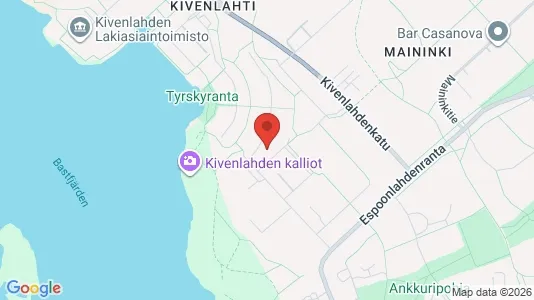Apartments for rent i Espoo - kort over placeringen