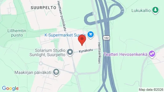 Apartments for rent i Espoo - kort over placeringen