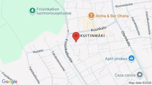 Apartments for rent i Espoo - kort over placeringen