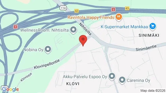 Apartments for rent i Espoo - kort over placeringen
