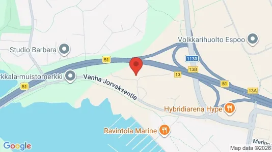 Apartments for rent i Espoo - kort over placeringen