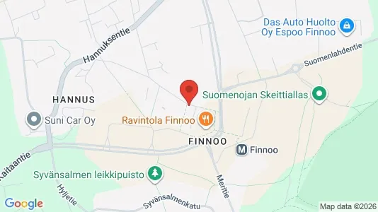 Apartments for rent i Espoo - kort over placeringen
