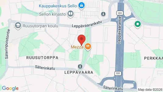 Apartments for rent i Espoo - kort over placeringen