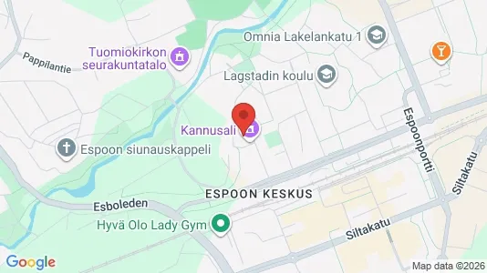 Apartments for rent i Espoo - kort over placeringen
