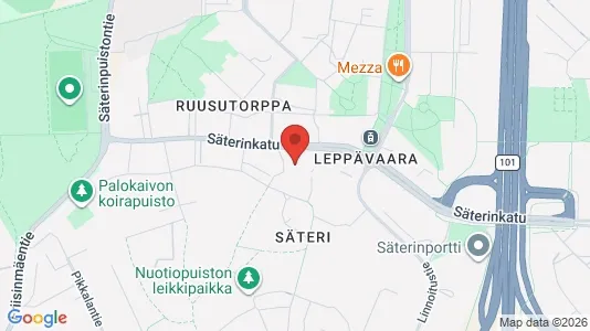 Apartments for rent i Espoo - kort over placeringen