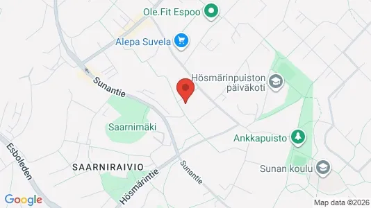 Apartments for rent i Espoo - kort over placeringen