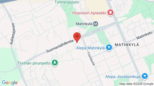 Apartments for rent i Espoo - kort over placeringen