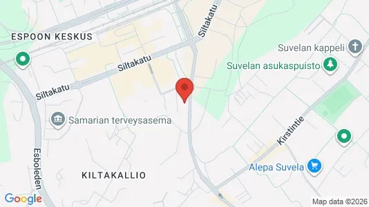 Apartments for rent i Espoo - kort over placeringen