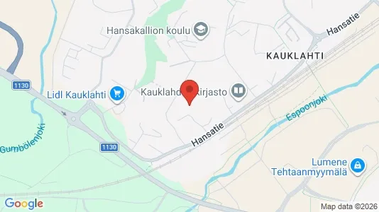 Apartments for rent i Espoo - kort over placeringen