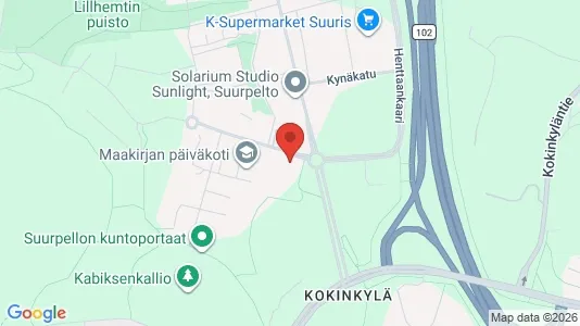 Apartments for rent i Espoo - kort over placeringen
